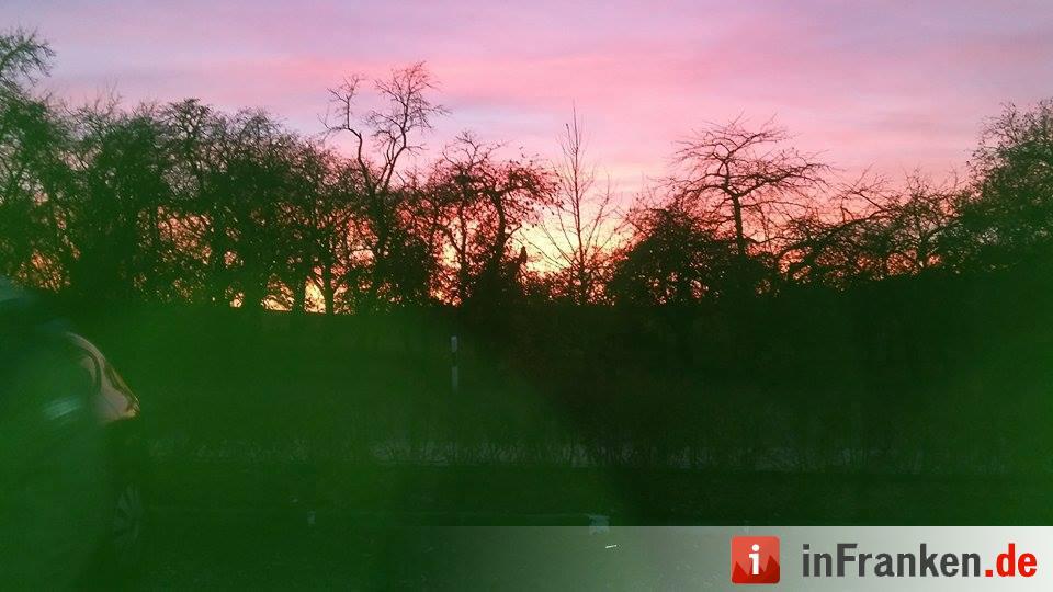 Abendrot vom 8.11.2015 - Die Bilder unserer Leser