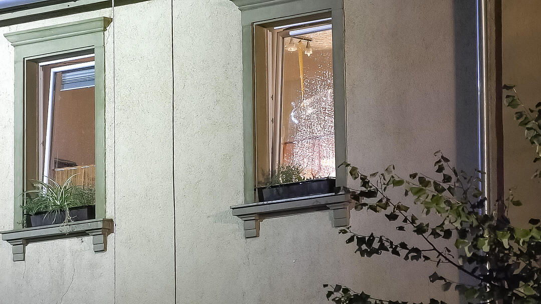 Dachstuhl von Einfamilienhaus in Retzstadt brennt aus