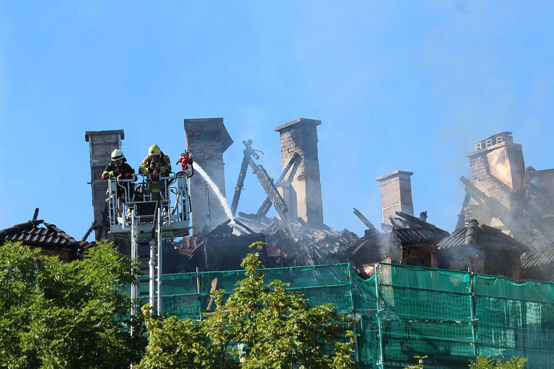 Wohnhausbrand in Bayreuth