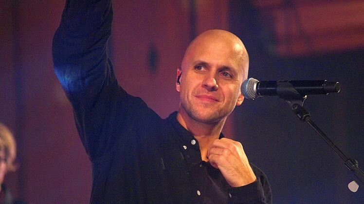 Milow beim Eröffnungskonzert des Kissinger Winterzaubers Foto: Klaus Werner