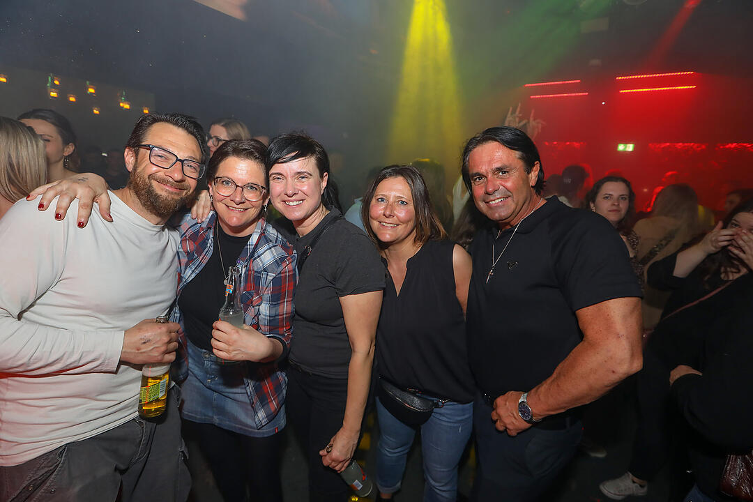 Mit DJ Andy, DJ Matze, DJ Dieter M Geis, DJ Franky