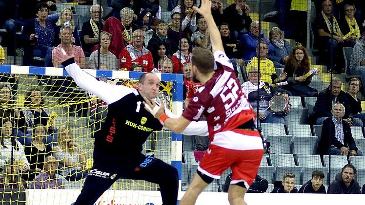 Jan Kulhanek spielt bisher eine überragende Saison im HSC-Tor. Der Routinier hat maßgeblichen Anteil an der Tabellenführung. Foto: Timo Geldner