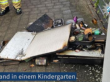 Enormer Schaden nach Feuer in Schwabacher Kindergarten: 36 Kinder werden Zeugen