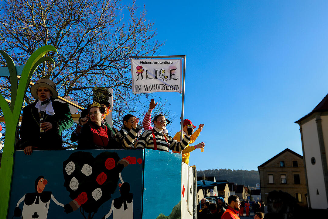 Fasching in Sand am Main!