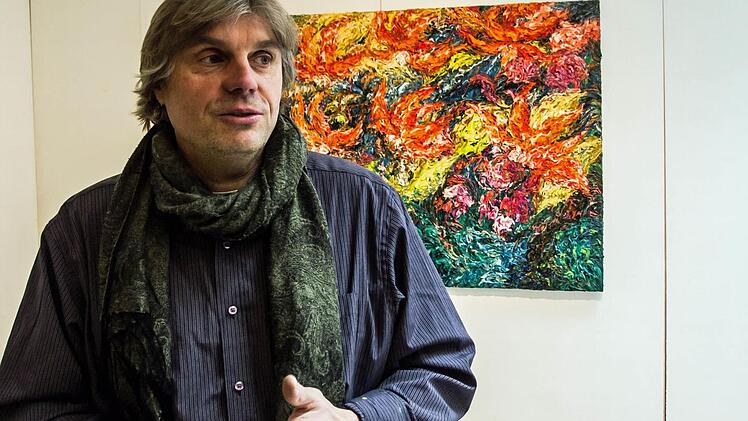 Ansgar Skiba stellt im Kunstverein Coburg aus. Foto: Jochen Berger
