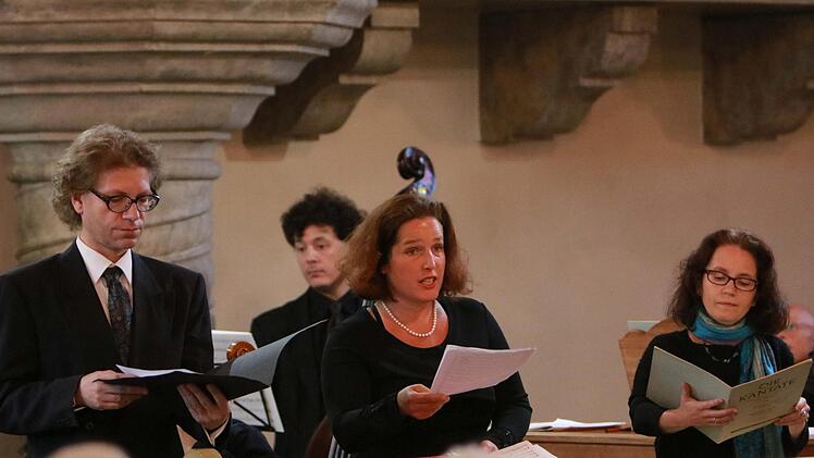 Die Kantorei St. Georg unter Leitung von Markus Heunisch gestaltete in Neustadt ein Kantatenkonzert zum Reformationsjubiläum.Foto: Jochen Berger