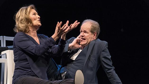Das Theaterst&uuml;ck "Konstellationen"mit Suzanne von Borsody und Guntbert Warns  ist am Montag, 19. M&auml;rz, im Bad Kissinger Kurtheater zu sehen. Daniel Devecioglu