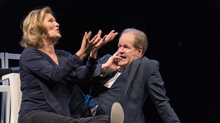 Das Theaterstück "Konstellationen"mit Suzanne von Borsody und Guntbert Warns  ist am Montag, 19. März, im Bad Kissinger Kurtheater zu sehen. Daniel Devecioglu
