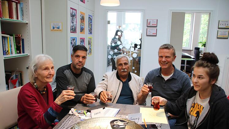 Eindrücke vom jüngsten Treffen im  Sprach-Café. Foto: Ralf Ruppert