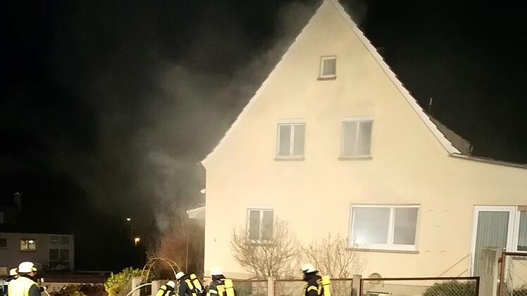 Feuerwehrübung in Arnshausen. Martin Metz