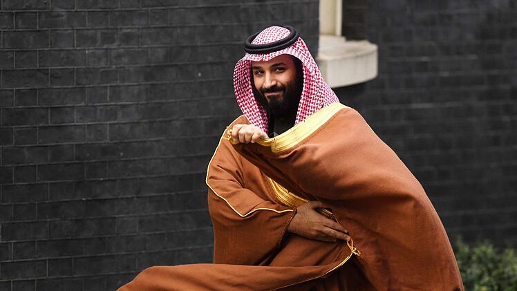 Der saudische Kronprinz Mohammed bin Salman Victoria Jones/PA Wire/dpa
