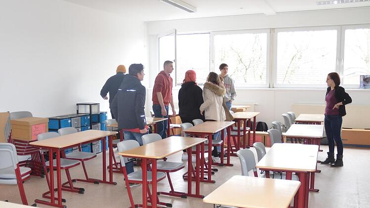 Gleich kann es mit dem Unterricht weitergehen.