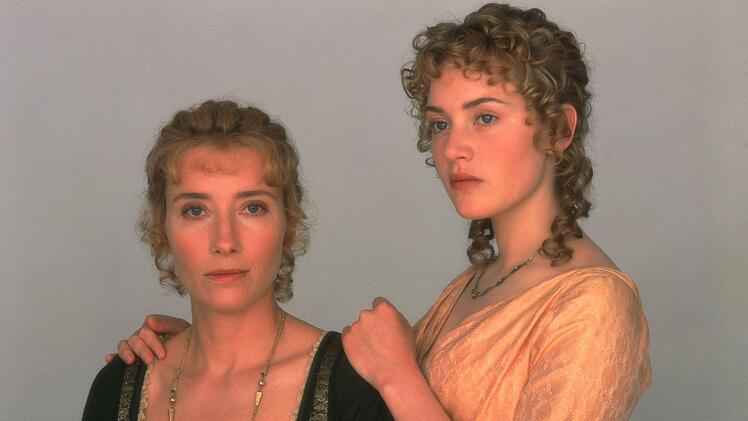 Zwei der gr&ouml;&szlig;ten britischen Schauspielerinnen: Emma Thompson (links) und Kate Winslet spielen in "Sinn und Sinnlichkeit" die Schwestern Elinor und Marianne.