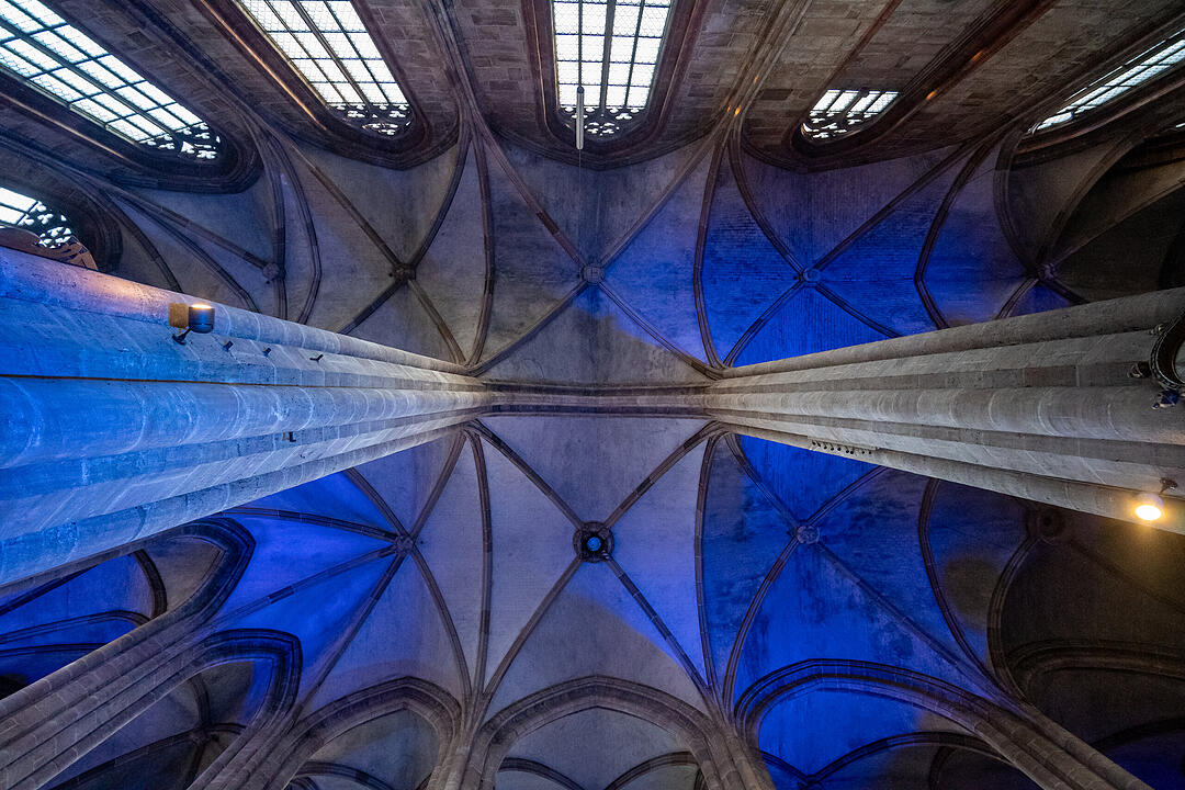 Nürnberg erstrahlte in BLAU.