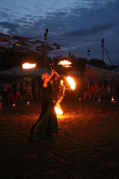Klangtherapie 2017 - Die Feuershows