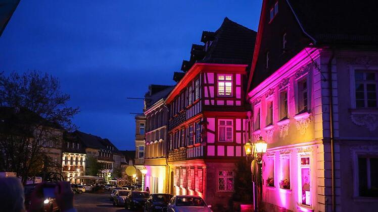 Es kann losgehen: "Kronach leuchtet 2019" steht in den Startlöchern, diesmal mit 86 Lichtpunkten. Foto: Barbara Herbst