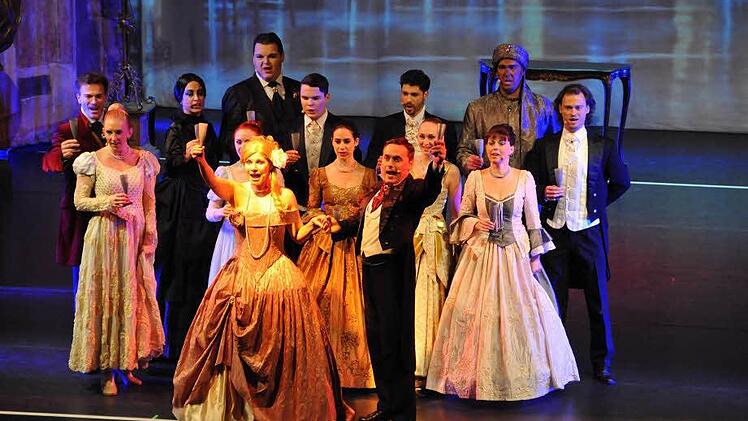 Die "Phantom der Oper"-Aufführung war beeindruckend.