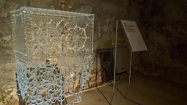 Ditte Johansson, Schweden, Coburger Glaspreis 2014, Veste / Foto: Jochen Berger