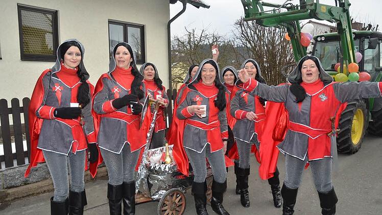 Die Rothenkirchener Narren. Foto: Hofmann