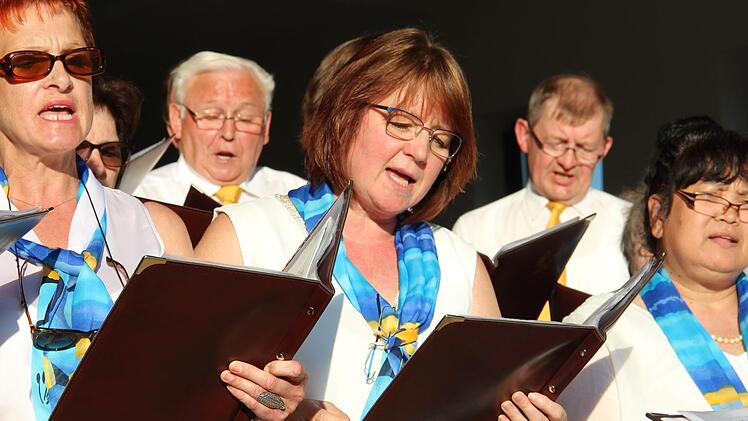 Der Gesangverein Azendorf hat am Mittwoch zum Singen an einem Sommerabend eingeladen. Foto: kms
