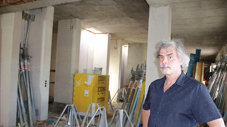 Eindrücke von der Baustelle für das neue Behördenzentrum. Foto: Ralf Ruppert