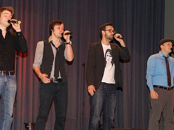 Klassisch und modern, romantisch und frech: Ihr musikalisches Können präsentierten Bernhard Bisping, Mario Pfister, Benedikt Isenrath und Wolfgang Schömig.  Foto: Sabine Weinbeer