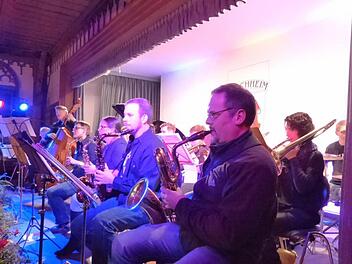 Die Big Band der Musikschule Forchheim Foto: Pauline Lindner