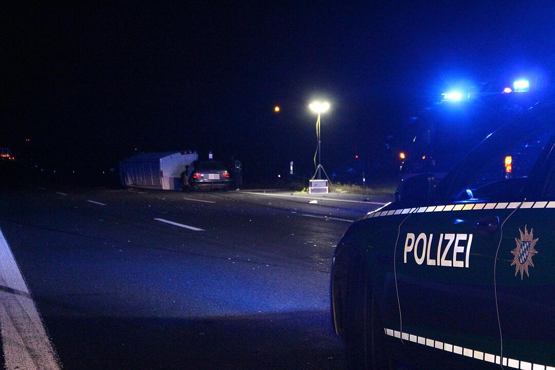 Schwerer Unfall auf der A9