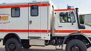 Der neue Unimog des ASB Foto: privat