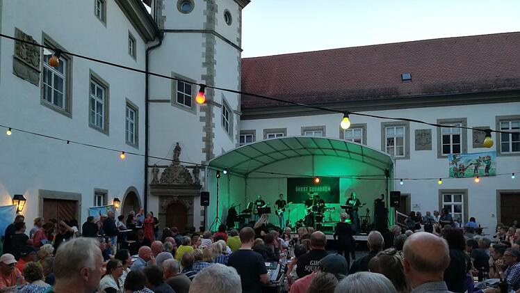 Open-Air Konzert mit "Ghost Squadron". Matthias Nöth