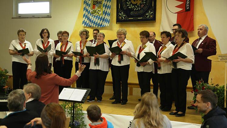 Der Gesangverein Germania Weingarts Foto: Franz Galster