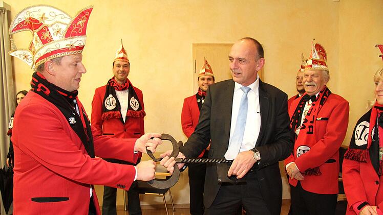 Impressionen vom Rathaussturm  Richard Sänger