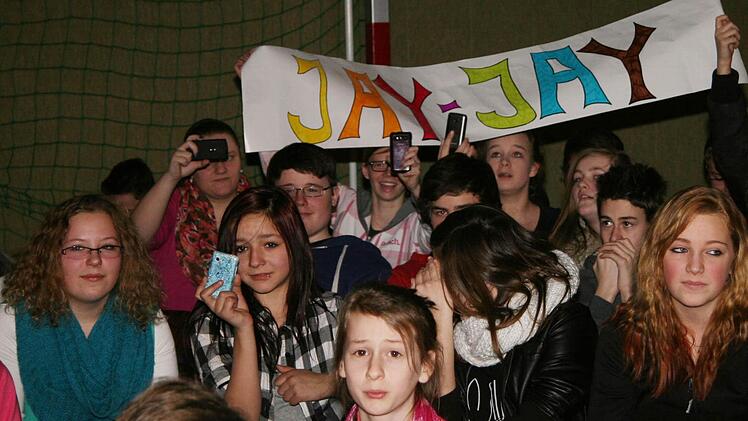 Sie feierten ihren "Jay-Jay".