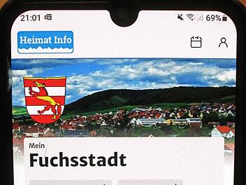 Mit der Gemeinde-App "Heimat-Info", die bereits online geschaltet ist, informiert Fuchsstadt über Termine, Aktionen und Veranstaltungen.