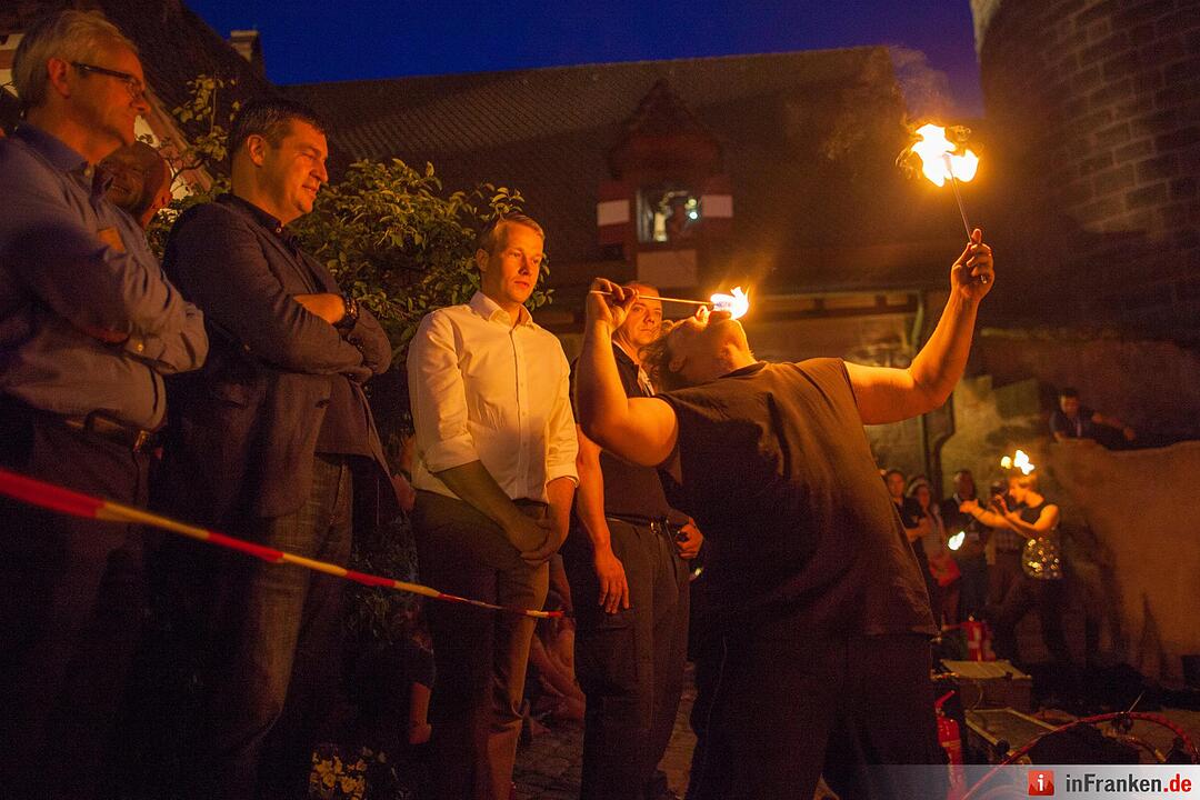 Erste Burgnacht auf der Kaiserburg