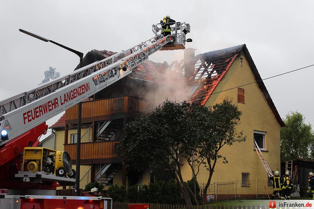 Kreis Fürth: Zwei Verletzte bei Brand
