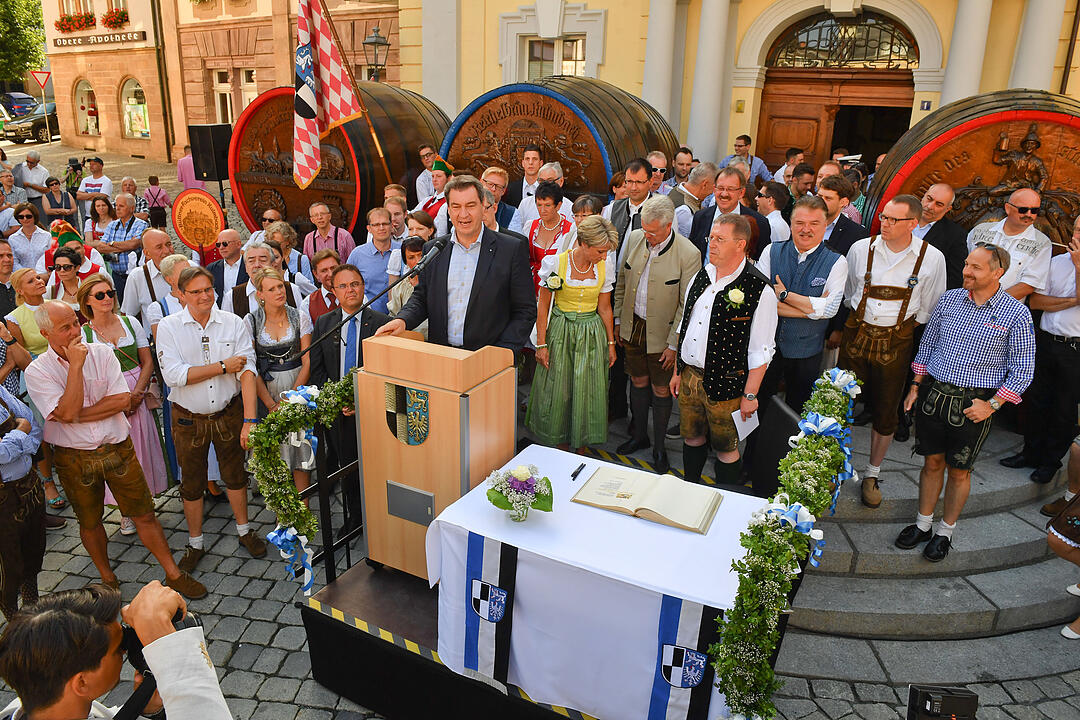Der Auftakt der Kulmbacher Bierwoche 2018
