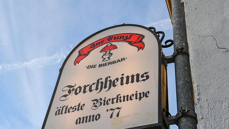 Die Bierbar "Zur Funzl" gibt es seit 1977. Ronald Rinklef