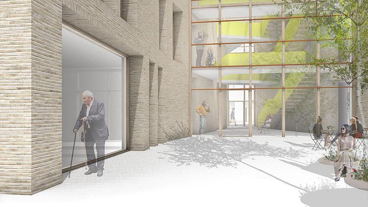 Impressionen aus dem Entwurf von Architektur-Studentin Katharina Schubert.Repro: Katharina Schubert