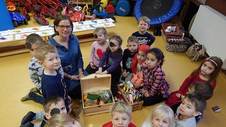 Im Kinderhaus Oberthulba ging es um Ernährung.  Foto: Tanja Iff