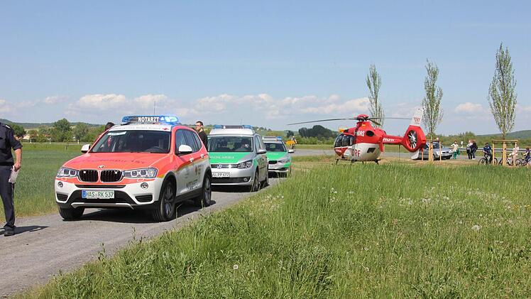 Aus diesem Flurbereinigungsweg wurde der 49-jährige Mann angefahren.