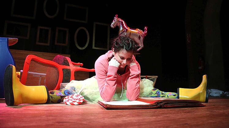 Eva Marianne Berger spielt "Die zweite Prinzessin". Foto: Henning Rosenbusch