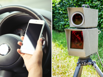 Blitzer-Apps im Auto sind ab sofort illegal.