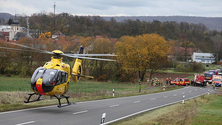 Schwerer Unfall im Kreis Haßberge bei Lendershausen