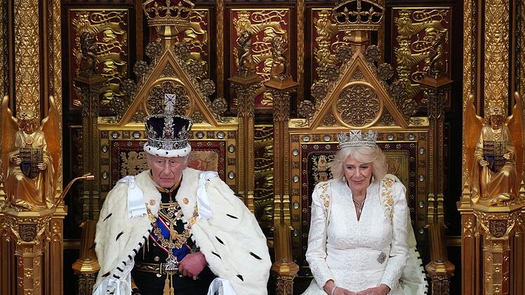 Parlamentser&ouml;ffnung mit der &laquo;King's Speech&raquo; in London