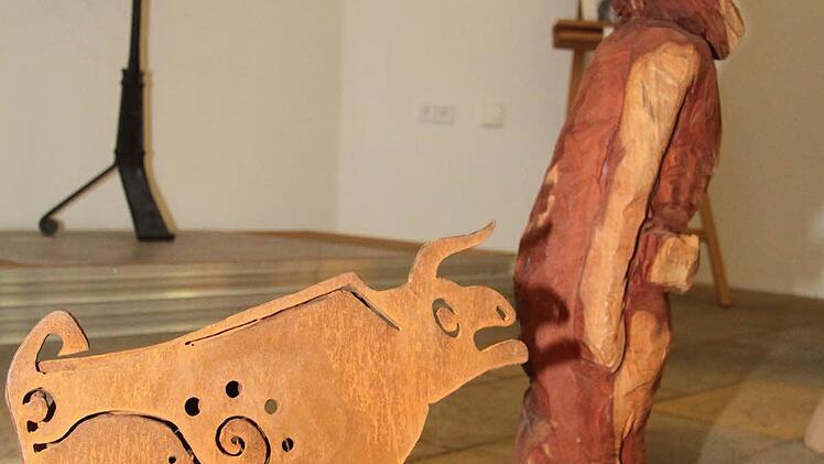 Die Kunstwerke von Guido Häfner sind sehenswert.