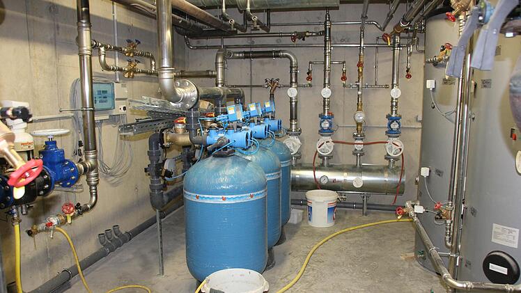 Viel (Filter-)Technik für die Wasseraufbereitung.