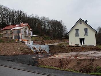In Ebelsbach-Gleisenau entstand am Hang des Kirschentals ein schönes neues Baugebiet