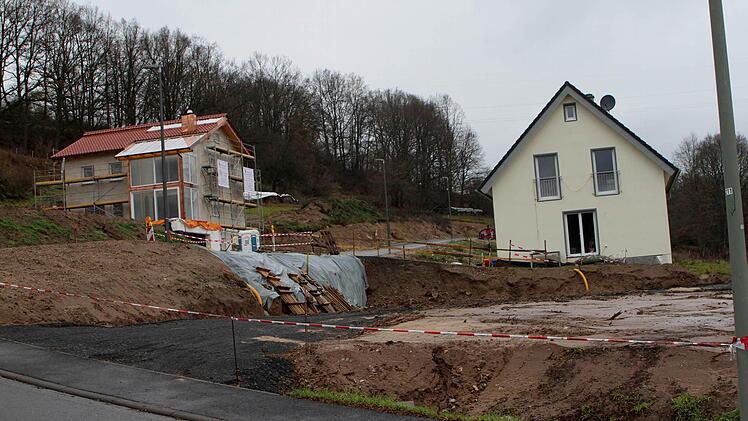 In Ebelsbach-Gleisenau entstand am Hang des Kirschentals ein schönes neues Baugebiet