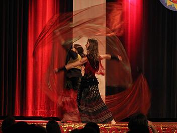 Die Tanzschule "Yamuna Tanz & Bewegung" zeigte beeindruckende Vorführungen. Fotos: Andreas Brandl